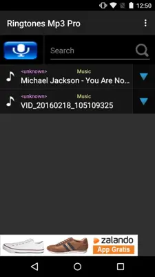 Ringtones Mp3 Pro android App screenshot 0